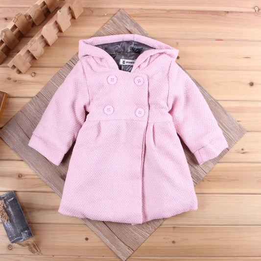 Kiethleen Hooded Winter Coat for Girls - 3 Colors