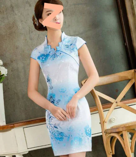 Summer Cheongsam Dress