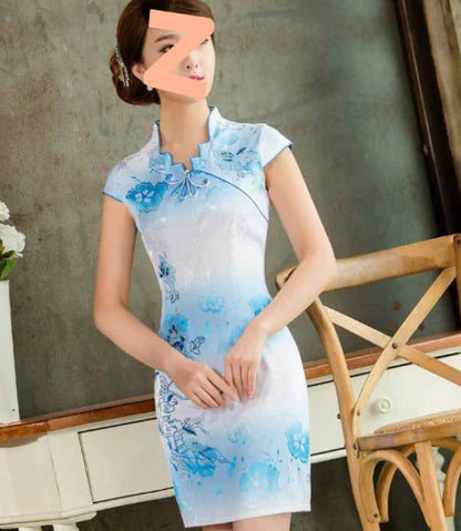 Summer Cheongsam Dress