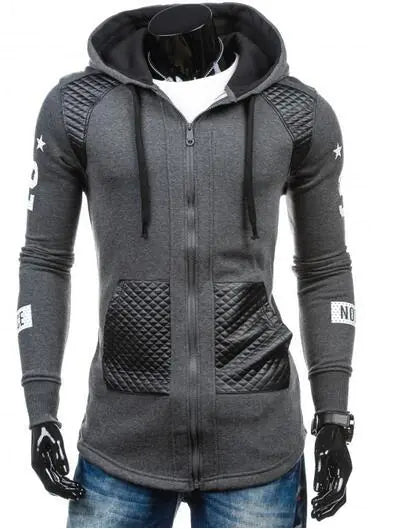 Men's Fashion Hoodie Cardigan Spring Autumn Style 2017