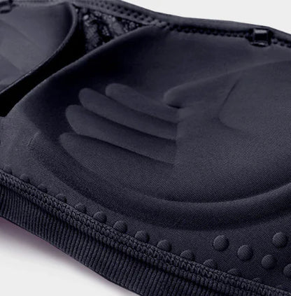 Lace Strapless Bra with Adjustable Support for Women